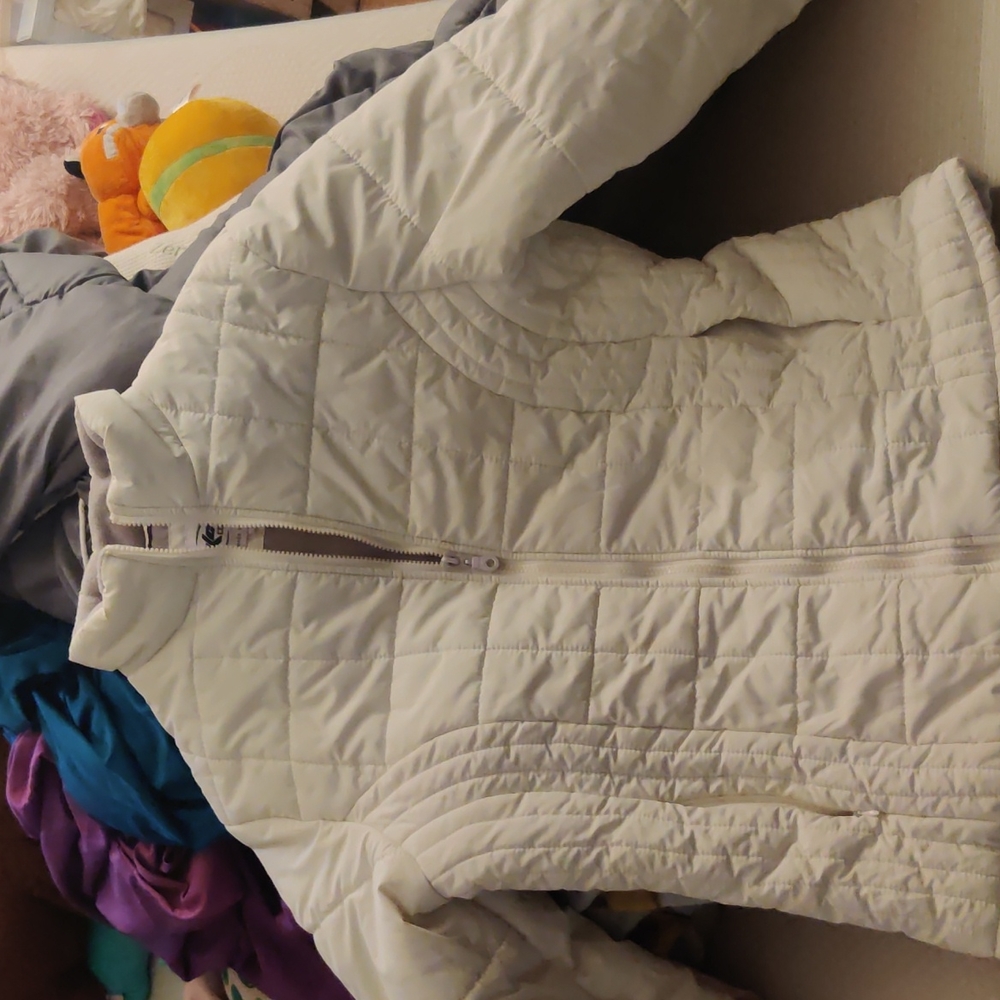 White Puffer Jacket